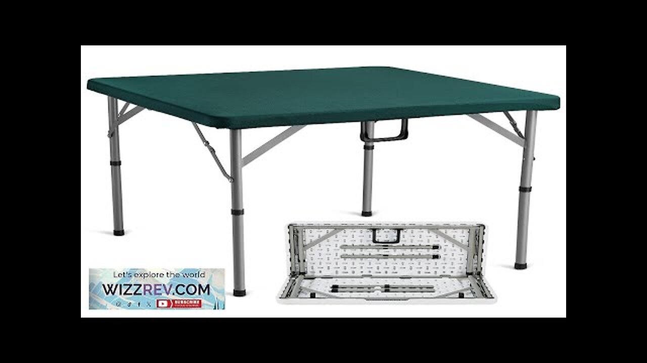 VEVOR Mahjong Table Fold-in-Half 4 Player Card Table & Wear-Resistant Tabletop Review