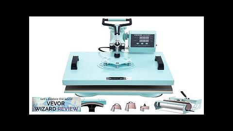 VEVOR Heat Press Machine 15x15 in 8 in 1 with 30oz Tumbler Review