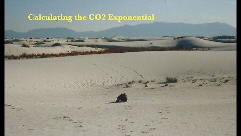 Calculating the CO2 Exponential