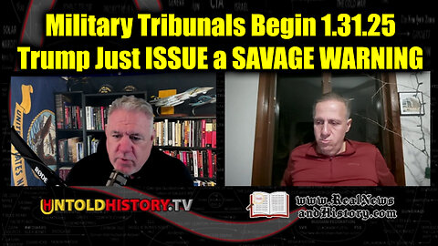 Mike King Military Tribunals Begin 1.31.25 - Trump Just ISSUE a SAVAGE WARNING