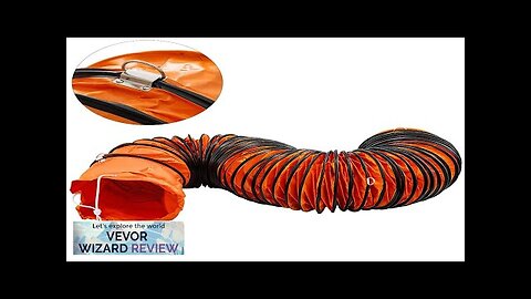 VEVOR Ducting Hose 25ft PVC Flexible HVAC Duct Hosing for 10 Inch Review