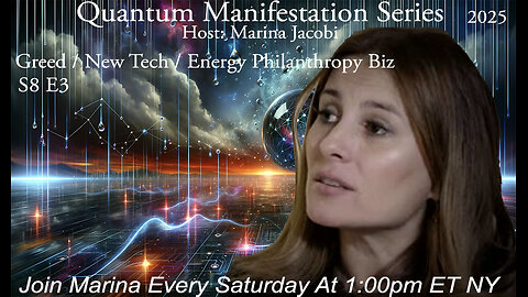 Marina Jacobi - Greed / New Tech / Energy Philanthropy Biz - S8 E3