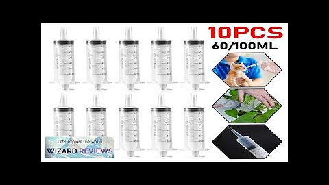 60ml/100ML Feeding Syringe Glue Filling Enema Syringe Nutrient Sterile Without Needle Review