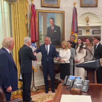 RFK Jr has officially been sworn in