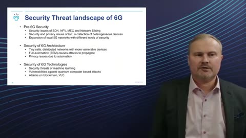 6G Talk - Threat landscape and potential solutions in 6G | Prof. Mika Ylianttila (2025)