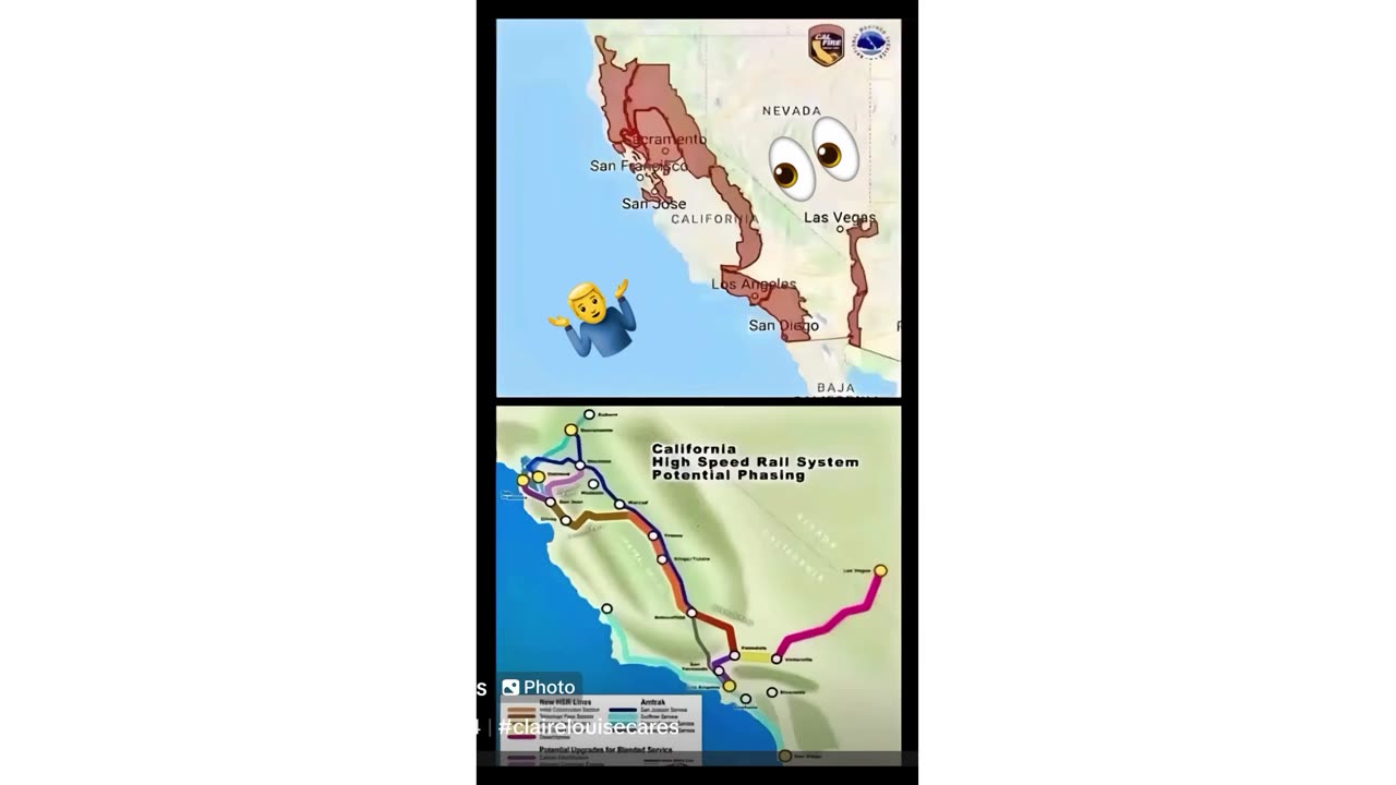 fire high speed rail line