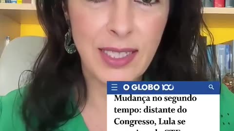 O Jornal o Globo reconhece o fechamento em branco do Congresso Nacional.