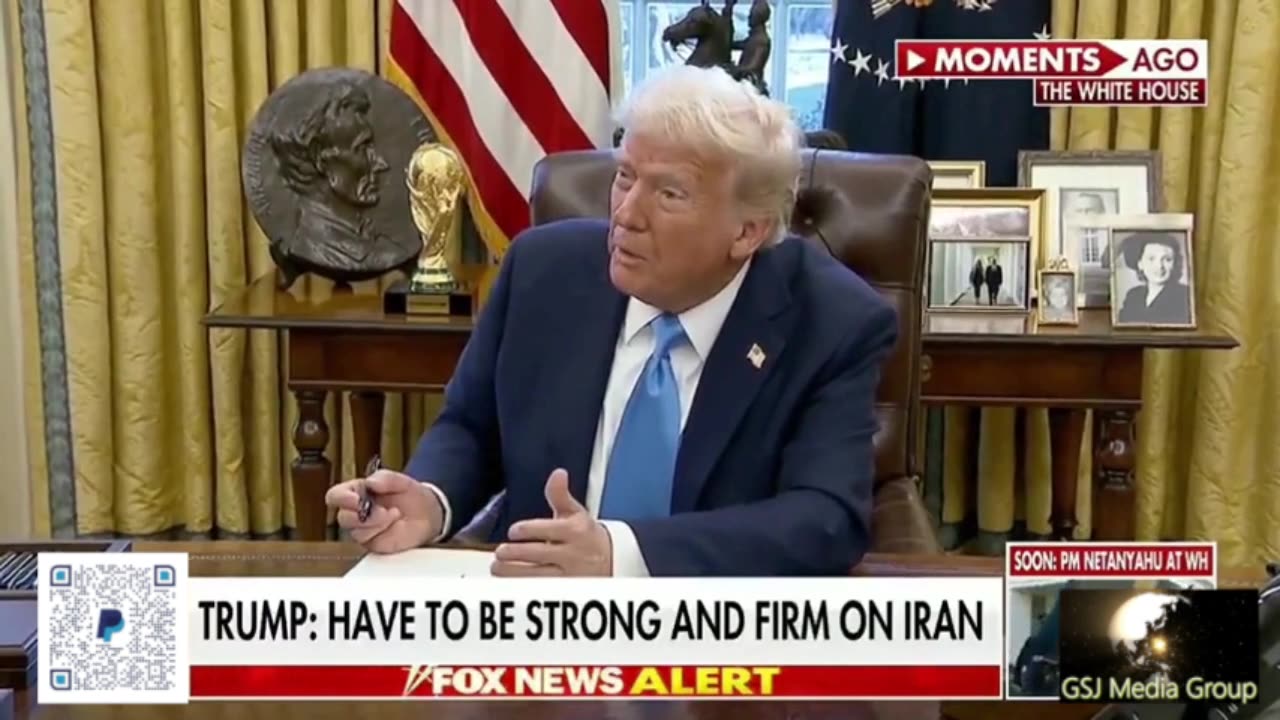 TRUMP IS SEEKING MAXIMUM PRESSURE ON IRANS NUKE PROGRAM