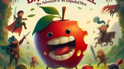 The Brave Little Apple: The Adventure of the Unpeeled Hero (Best Adventure Story for Kids!)