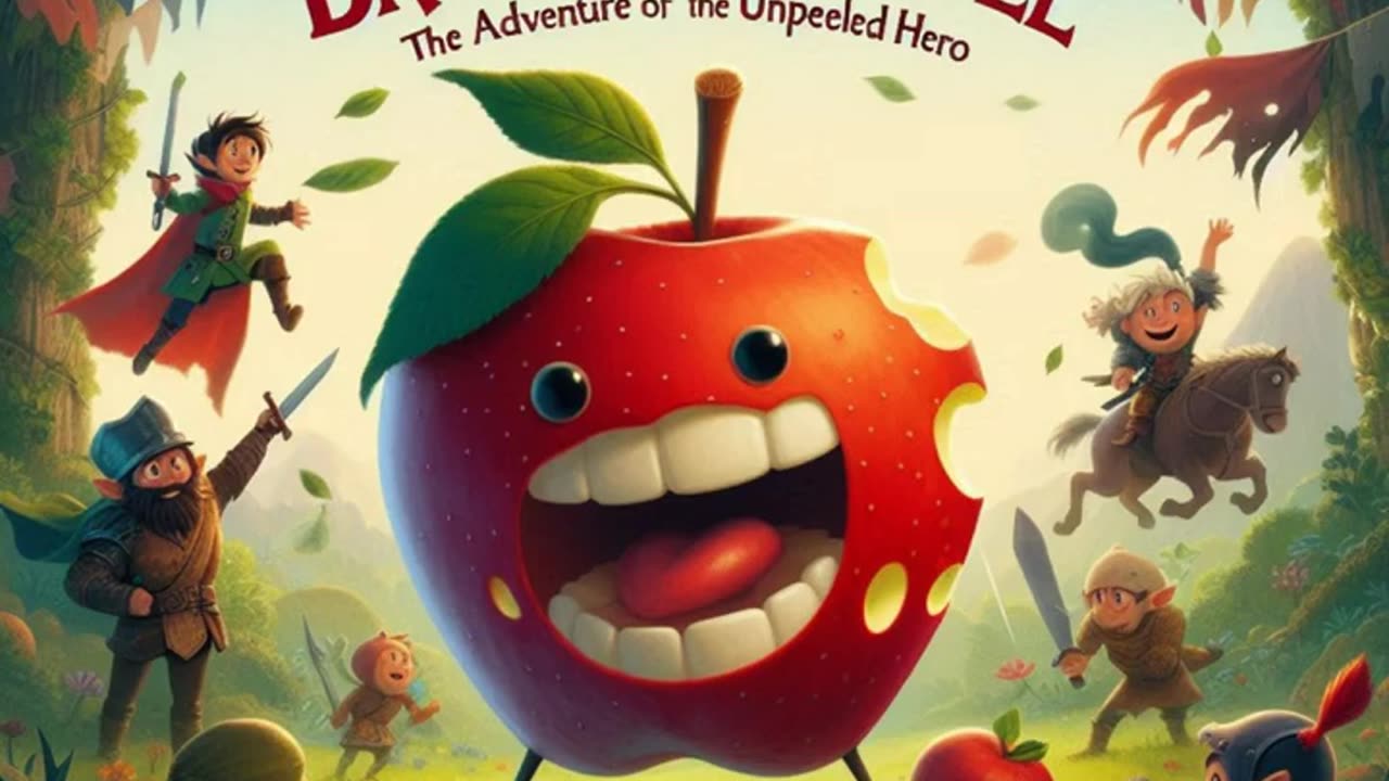 The Brave Little Apple: The Adventure of the Unpeeled Hero (Best Adventure Story for Kids!)