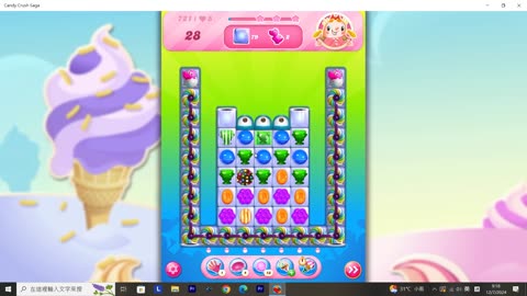 Candy Crush Saga Record (Level 721)