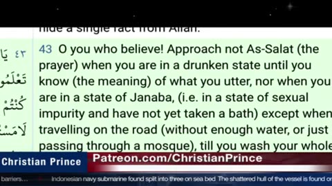 Christian prince This is reported by muslim sunni and shia