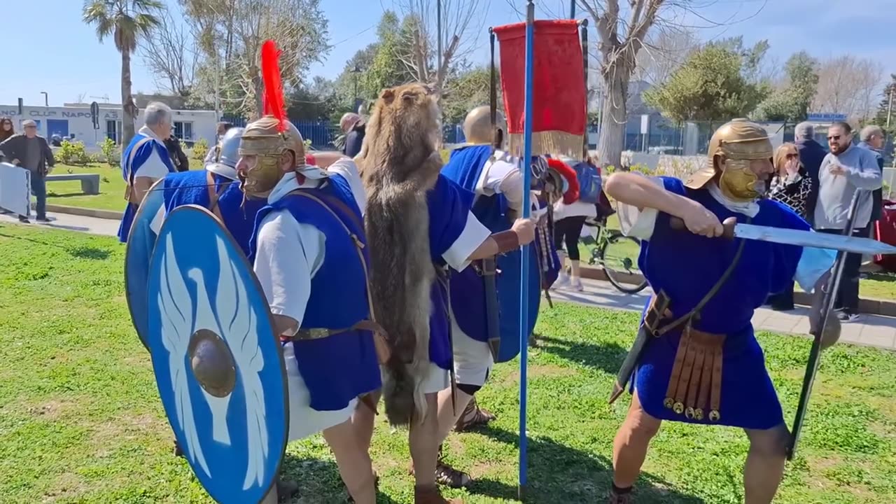 Bacoli (NA) - La Classis Misenensis sbarca a Miseno L'NAVIGIUS I SIDIS (09.03.25)