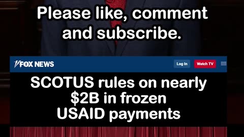 SCOTUS Rules Against Trump Admin on Nearly $2 Billion in Frozen USAID Payments