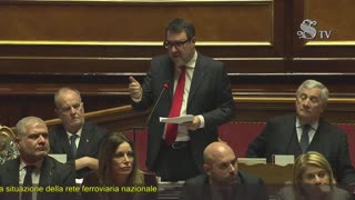 🔴Informativa del Min. dei trasporti, Matteo Salvini, sulla situazione della rete ferroviaria 22.1.25