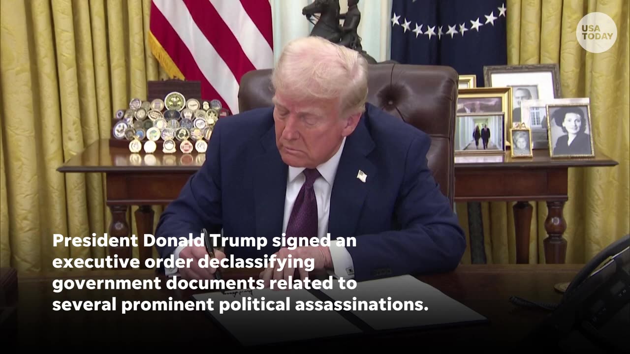Trump orders release of secret JFK, RFK and MLK documents | USA TODAY 360