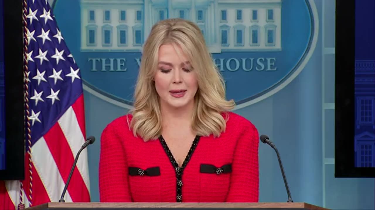 IN FULL: Press Secretary Karoline Leavitt looks absolutely stunning today? | Media Briefing