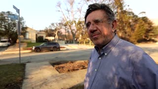 'God helped me': Altadena man battled flames to save house