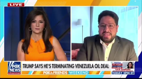 President Trump terminating Venezuela oil deal