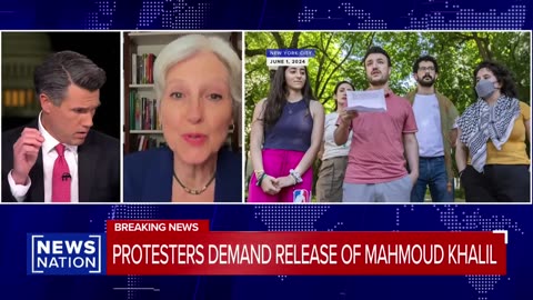 🔥 Jill Stein and Leland Vittert CLASH Over Pro-Palestinian Activist’s Deportation! 💥