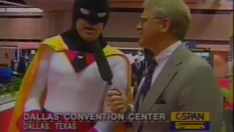 C-SPAN INTERVIEW 👻 SPACE GHOST [RIP GEORGE LOWE]