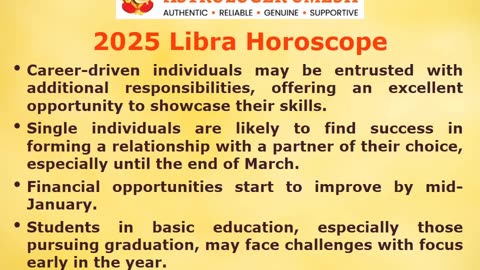 2025 Libra Horoscope