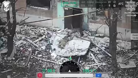 Russian Soldiers Offer Their Wounded Comrade to Ukrainian Drone