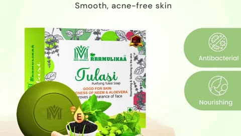 MDM Herbal Tulasi Soap | Best Herbal Soap In India | Top Herbal Soap