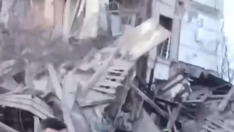 Krivoy Rog after a ballistic pickle strike. Disturbing.