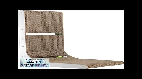 Cardboard Cat Scratcher Vertical Cat Scratching Board 23.6 Inch L-Shape Cat Scratch Review