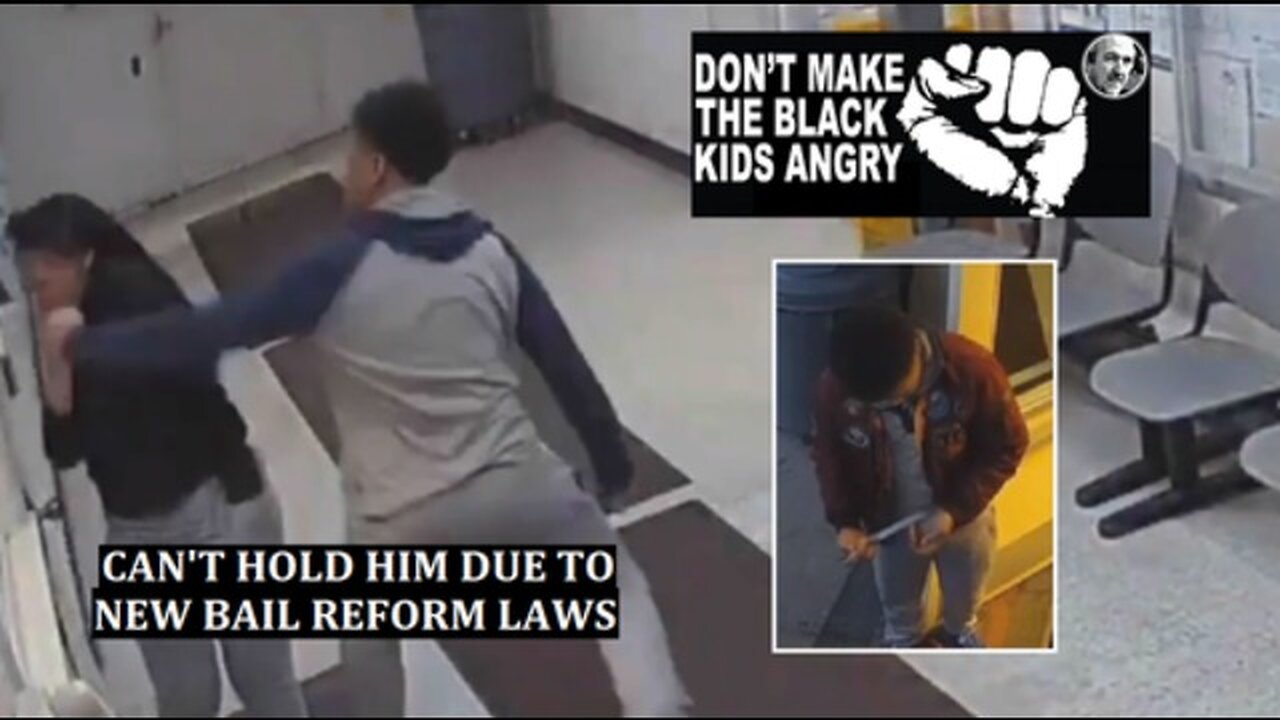 Colin Flaherty: Fella Beats Girlfriend At Workplace - Can't Hold Him - New Bail Reform Laws