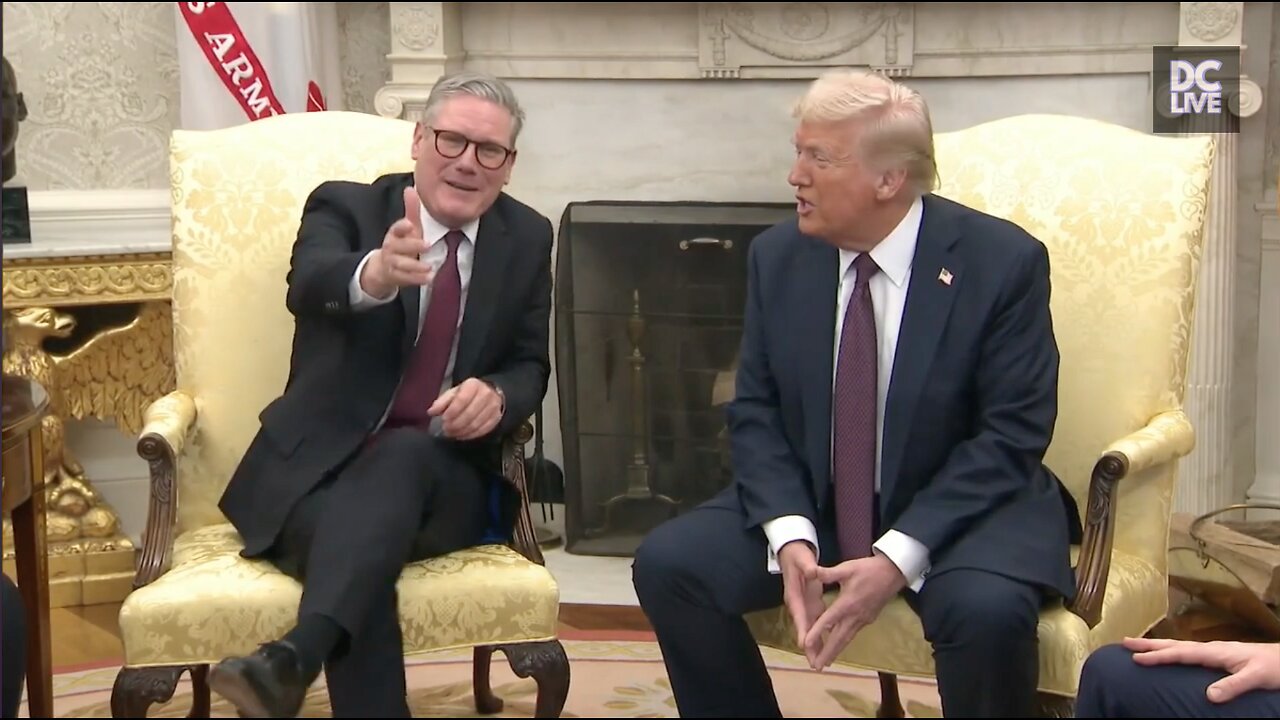 President Trump Hosts UK Prime Minister Keir Starmer at the White House.