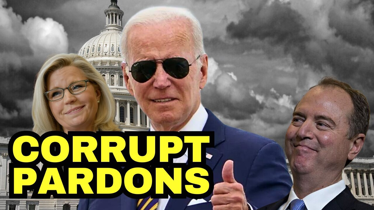 Joe Biden's 19 minutes to Midnight DIRTY PARDONS for his FAMILY, Anthony Fauci, etc..