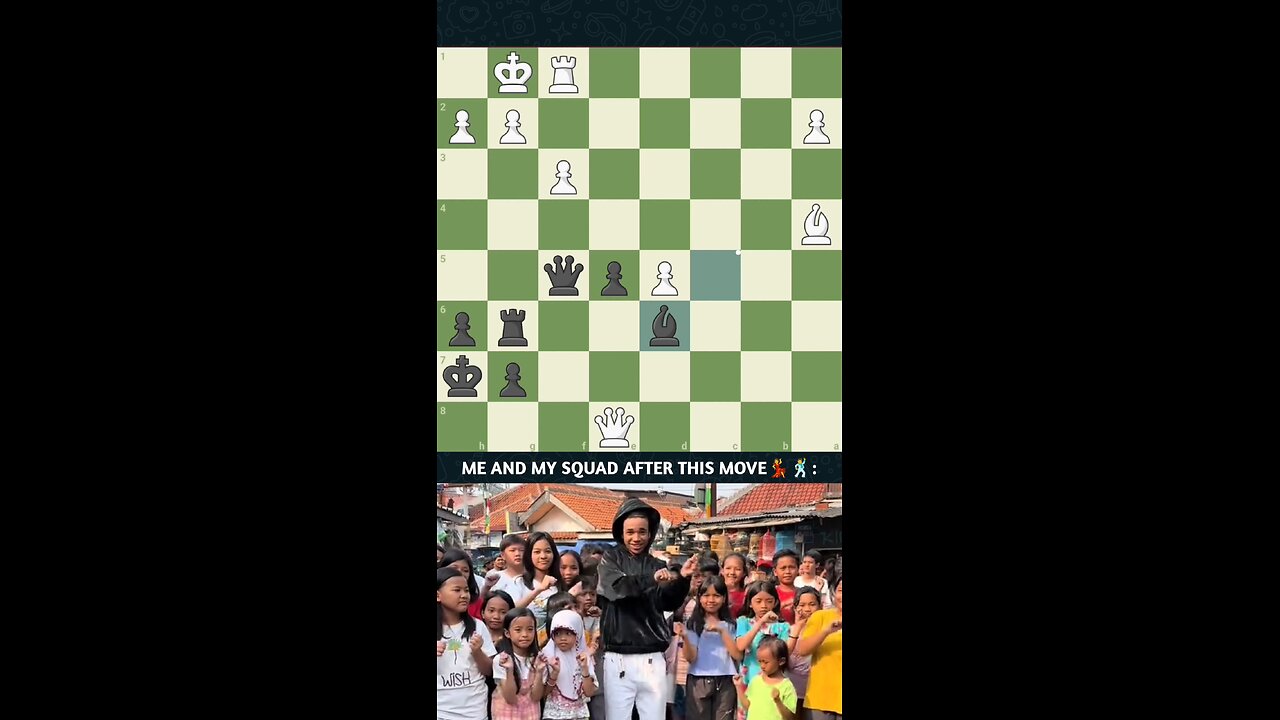 Brilliant rook sacrifice!☠️