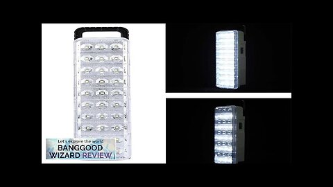 30/60/90Leds Rechargeable Emergency Light Super Bright Energy Saving Wall Mountable Home LED Review