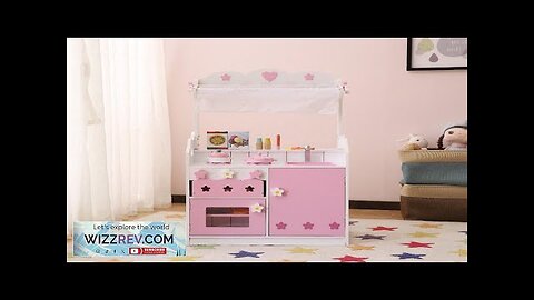 ALL 4 KIDS Mila 2 IN 1 Kitchen and Market Booth Set Review