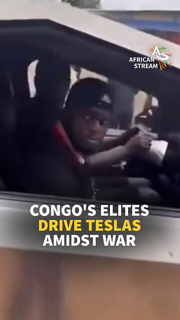 CONGO'S ELITES DRIVE TESLAS AMIDST WAR