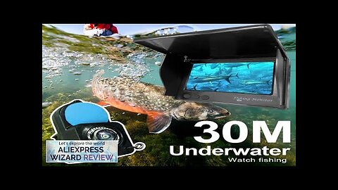 Night Vision Fish Finder Underwater 220° HD 4.3 inch LCD Fishing Camera Review