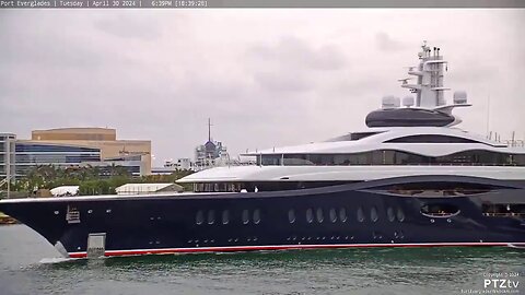 Mark Zuckerberg’s New Diesel-Powered 287-Foot Mega-Yacht Moored In Fort Lauderdale