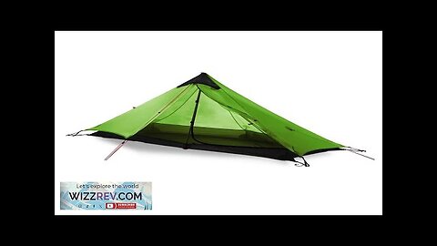 2021 New Version 230cm 3F UL GEAR Lanshan 1 Ultralight Camping 3/4 Review