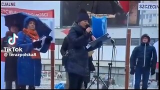 OGIEŃ W SZCZECINIE! Emocjonalne Przemówienie o Wymazanej Historii Polski!