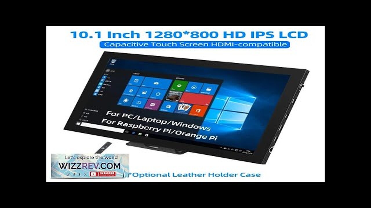 10.1 Inch IPS Portable Display 1280*800 HD LCD Touch Screen with Speaker Review