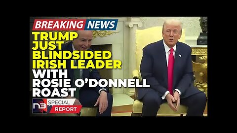 Breaking: Trump's Savage Rosie O'Donnell Comment Stuns Irish PM! See His Reaction Right Now!