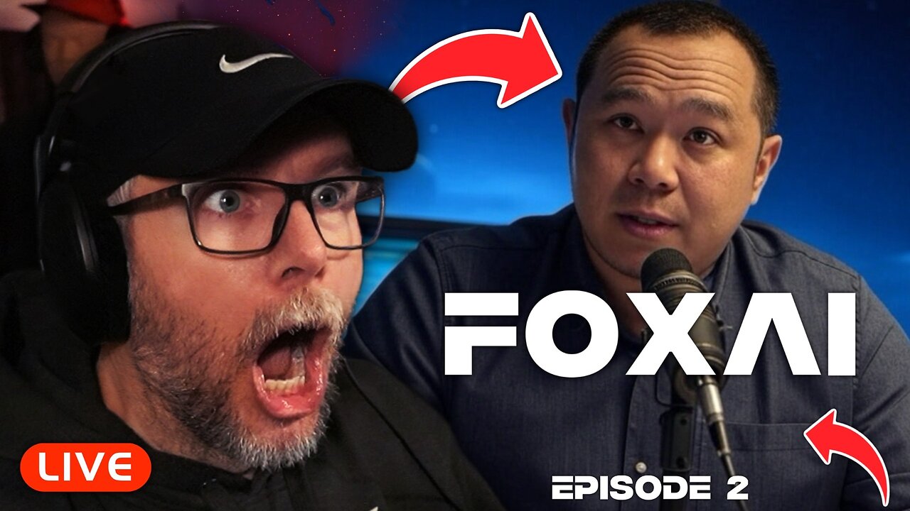 🔴LIVE - FOXAI #2 - Astrophysicist Marvin Groanwell