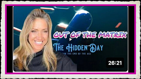 Dr. 'Carrie Madej' Out Of The Matrix Series!
