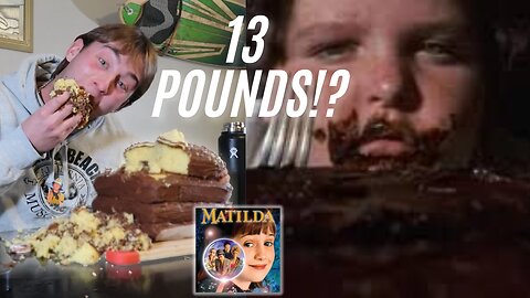 BIGGEST CHOCOLATE CAKE EVER (from the movie Matilda)