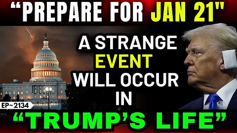 "A STRANGE EVENT WILL HAPPEN IN TRUMP'S LIFE.."! Prophetic Word Today!!! - 1/18/2025