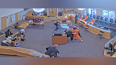 Video Shows Chaotic Courtroom Brawl During Murder Suspect Hearing