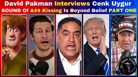 David Pakman Interviews Cenk Uygur - The SOUND Of A$$ Kissing Is Beyond Belief PART ONE