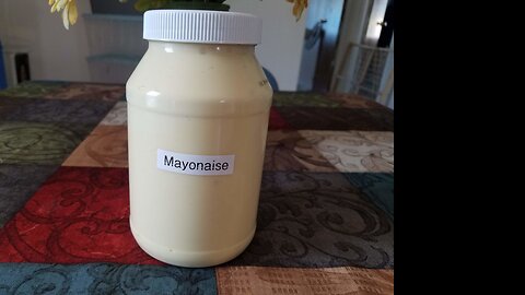 Homemade Mayonnaise